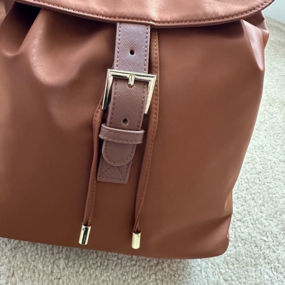 Stoney Clover Lane Nylon Flap Backpack chocolate brown main image 5